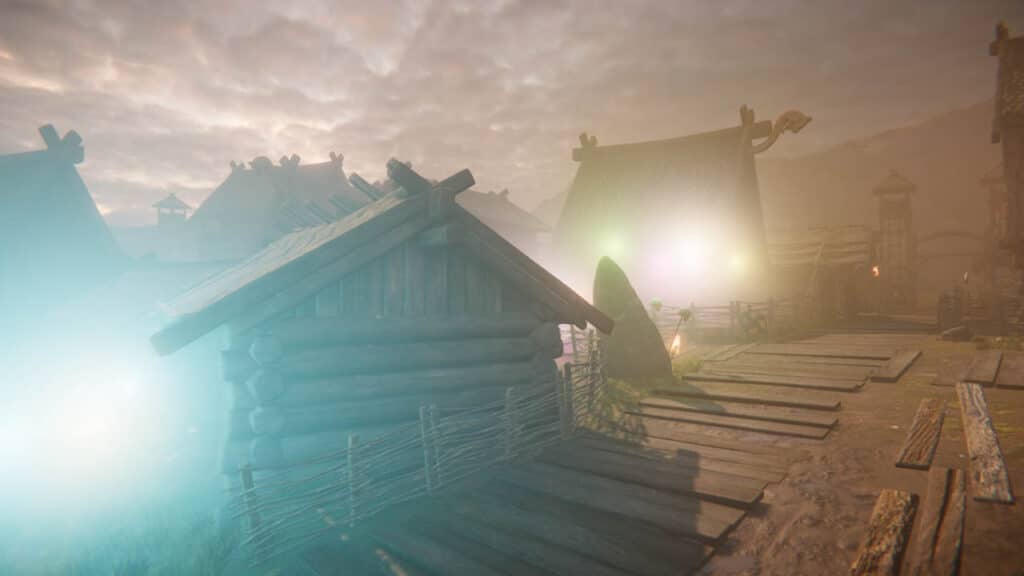 Volumetric fog illuminated by multiple lights in a Unity scene