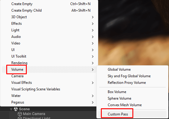 Adding Edge Fusion custom pass in HDRP