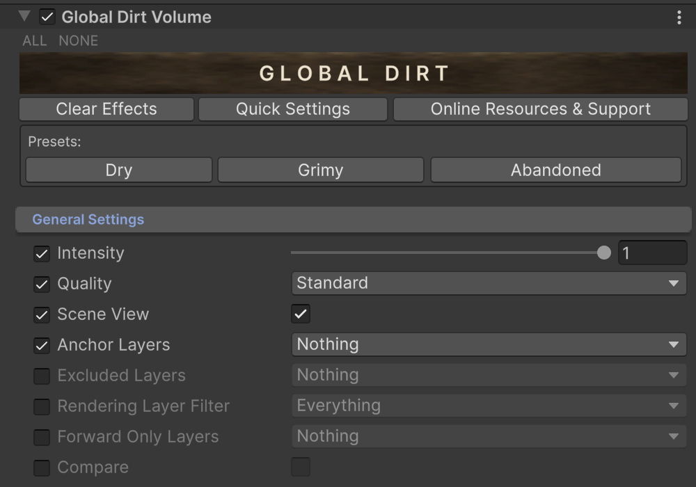 General Settings