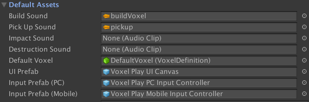 Voxel play custom input 0