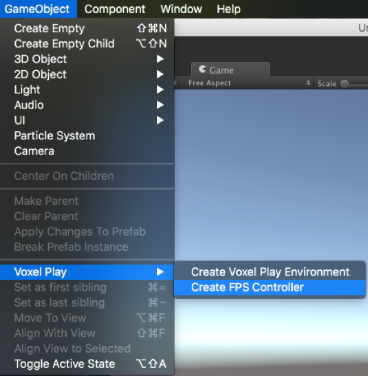 Voxel play fps controller 0