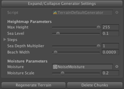 Voxel play terrain generators 3