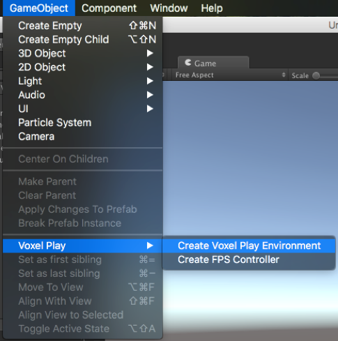 Voxel play vp environment 0