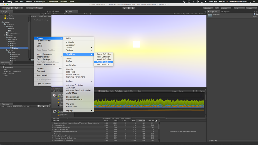 Voxel play world intro 1