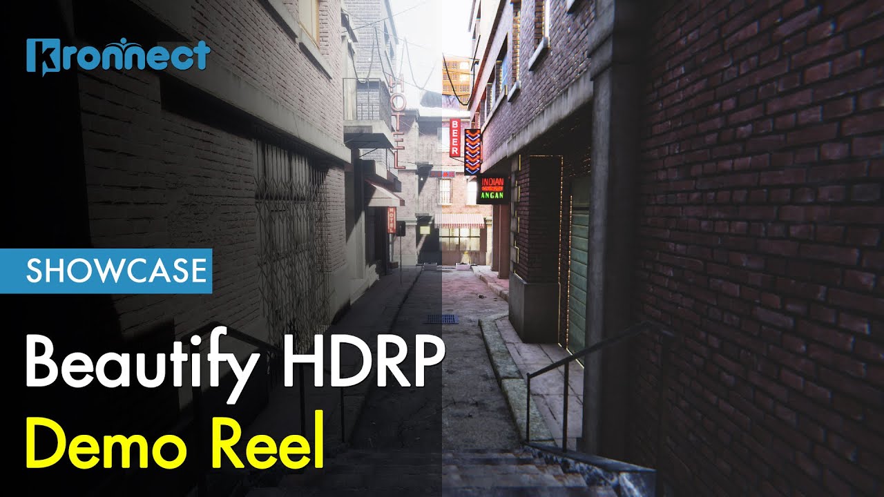 Beautify HDRP video
