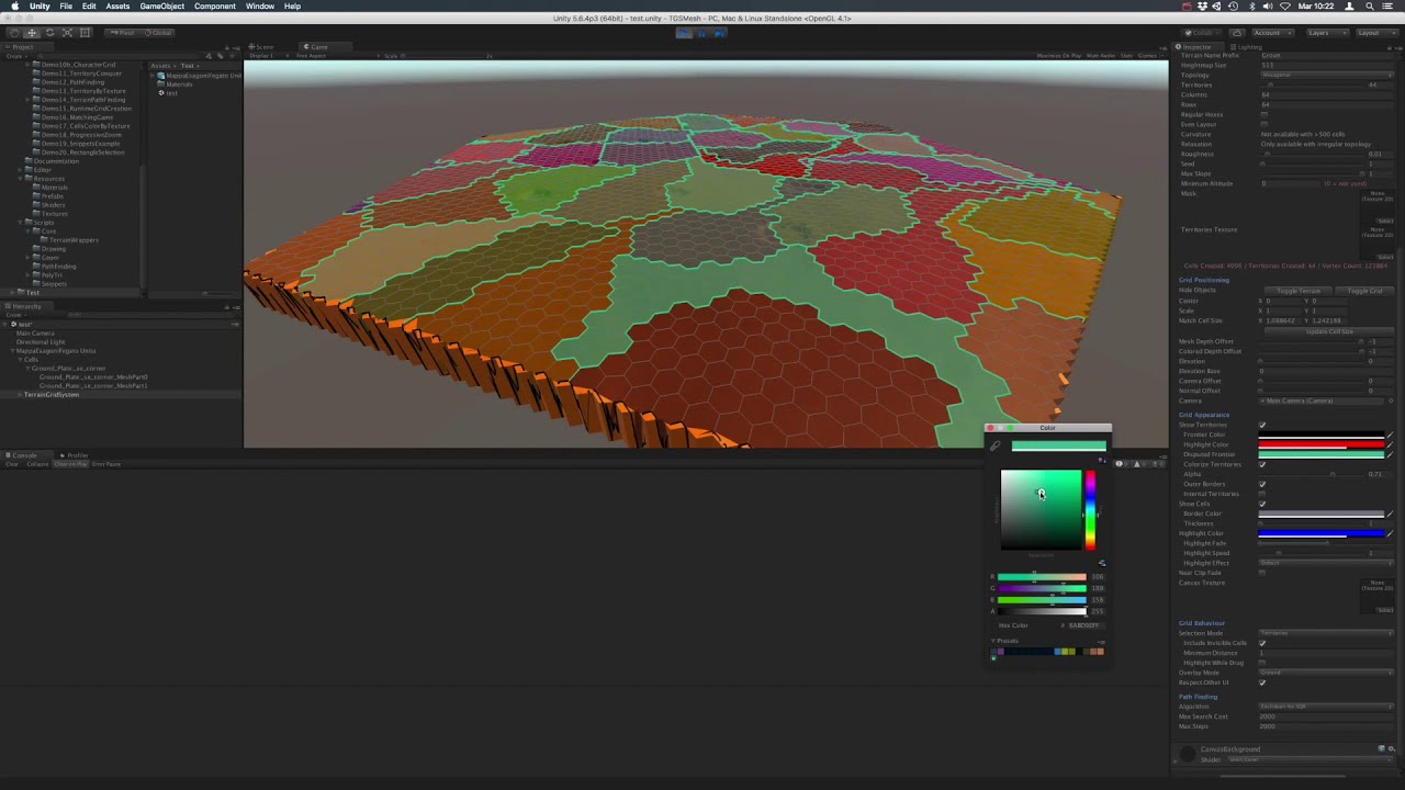 Terrain Grid System 2 video