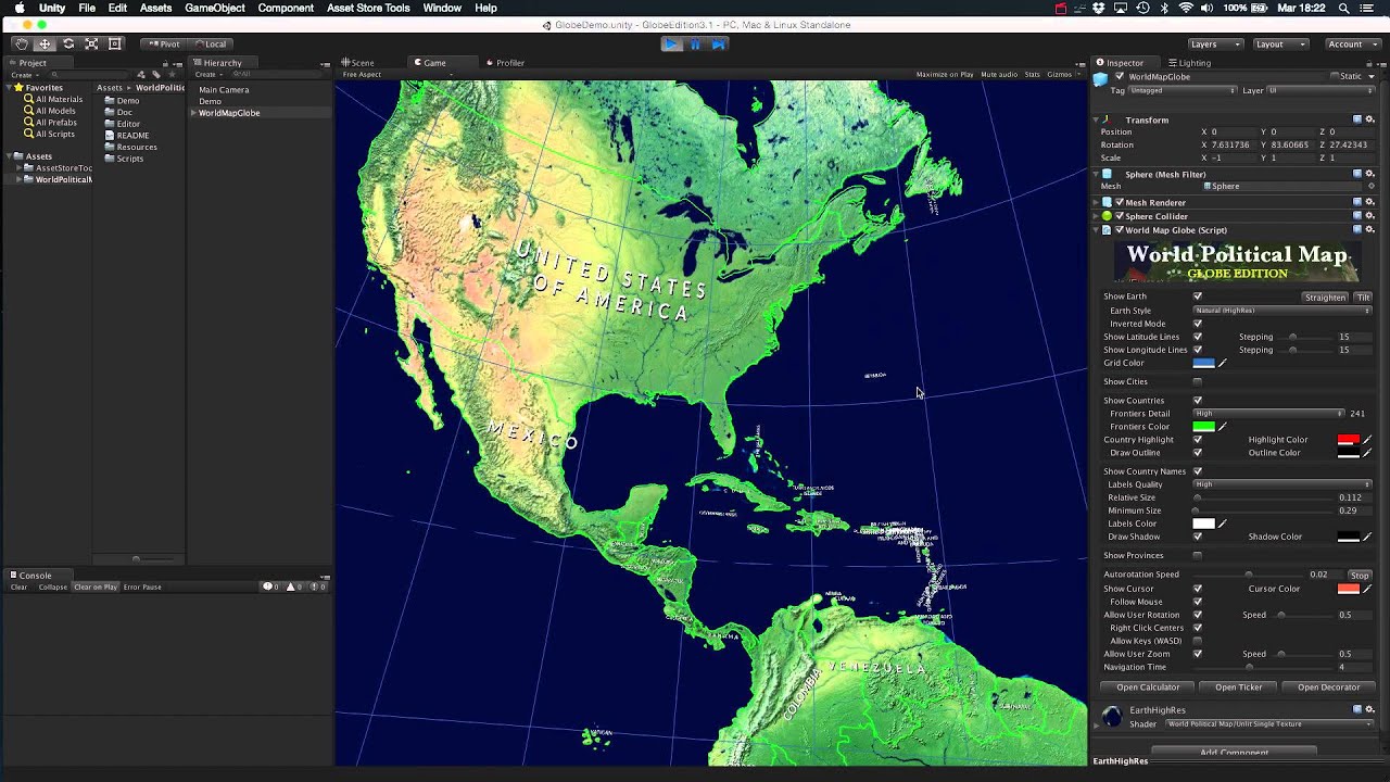 World Map Globe Edition 2 video