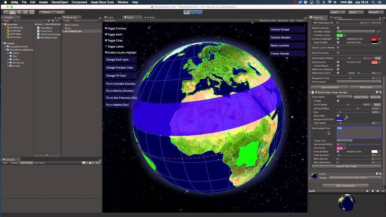 World Map Globe Edition 2 video